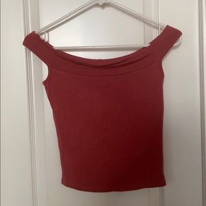 Off the shoulder top